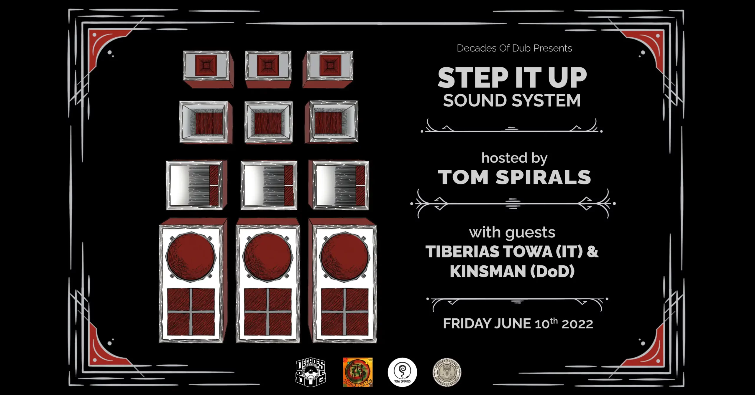 Bannière affiche Step It Up Sound System