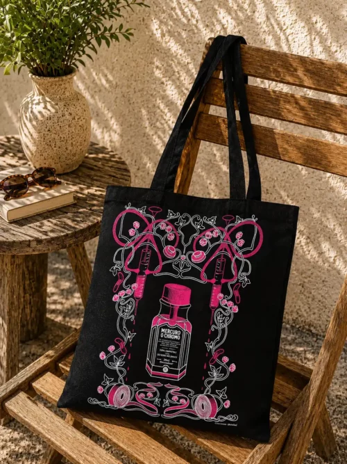 Tote bag Souvenir noir