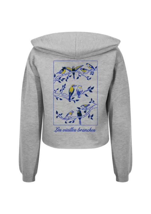 Sweat femme motif "Vieilles Branches"