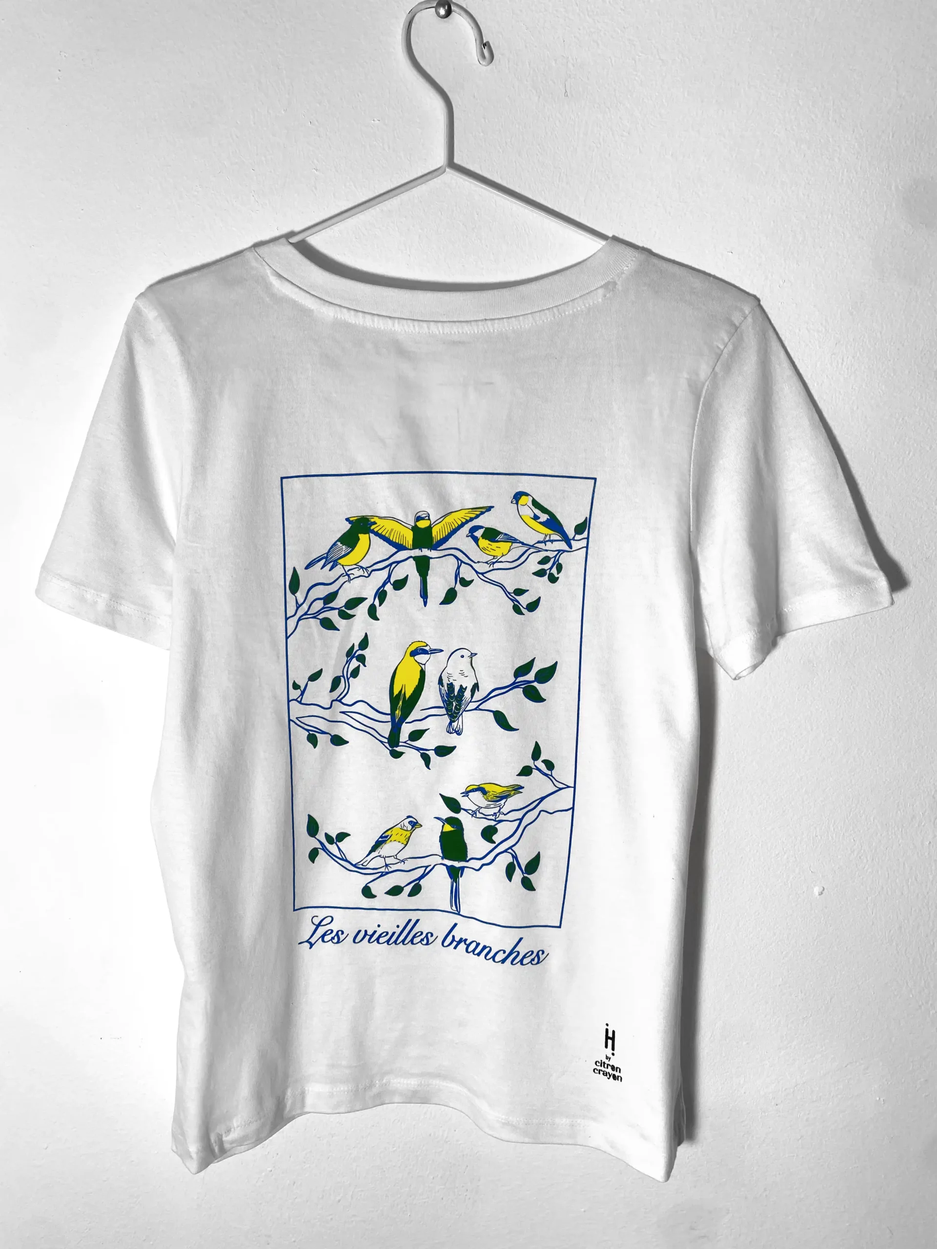 T-shirt femme motif "Vieilles Branches"