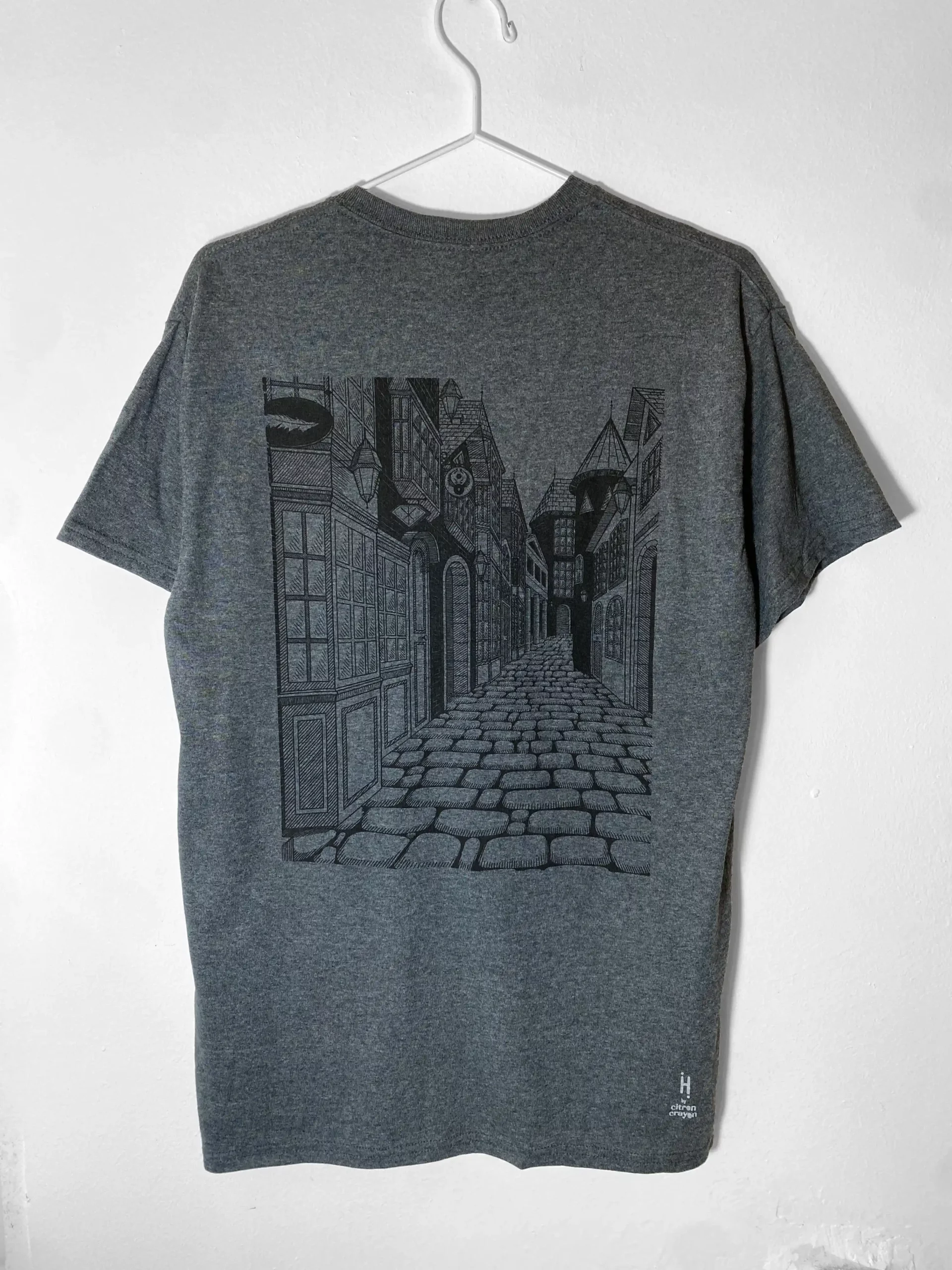 T-shirt homme motif "Old Street"