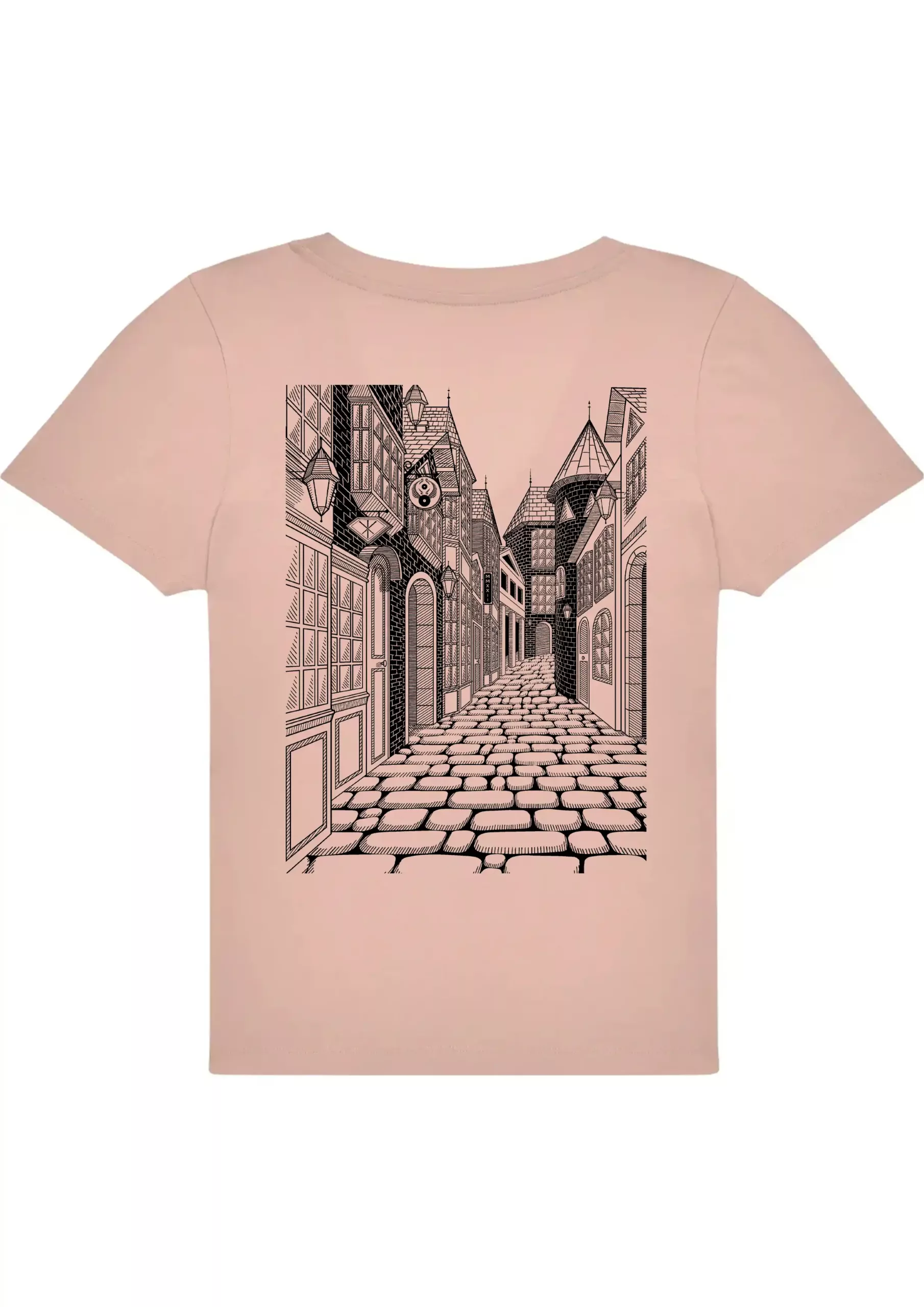 T-shirt femme motif "Old Street"