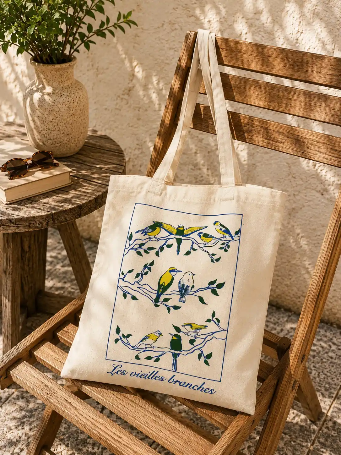 Tote bag Vieilles branches