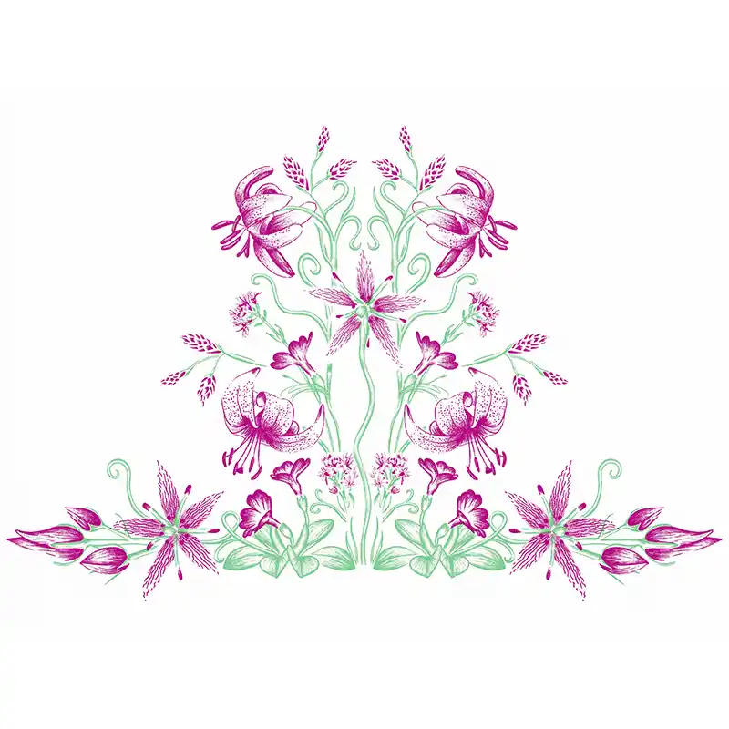 dessin-motif-rose Motif couleur rose pour Maison Perrissin-Fabert